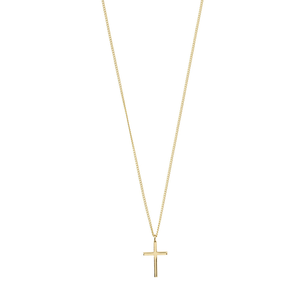 Pilgrim daisy gold plated cross pendant necklace Manitoba Canada
