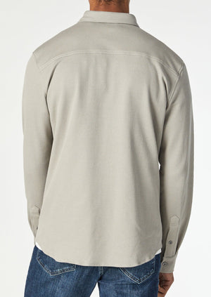 Mavi mens stretch light grey casual layering dress business casual shirt Manitoba Canada