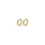 Pilgrim Jewelry minimalist Tyra gold mini hoop earrings Manitoba Canada