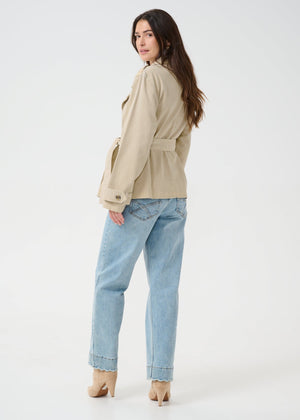Gigi Cropped Trench
