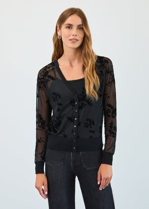 Lolita Mesh Cardigan Set