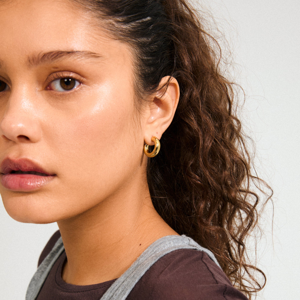 Phase Small Hoop Earrings
