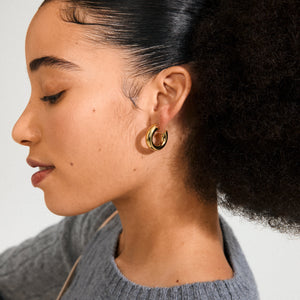 Phase Large Hoop Earrings