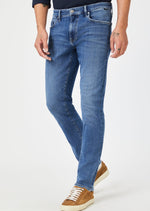 Mavi mens marcus ocean organic vintage slim straight leg stretch jeans Manitoba Canada