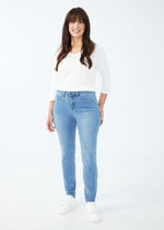 French Dressing Jeans Olivia Slim Leg COOLMAX mid rise slim leg high stretch jeans Manitoba Canada