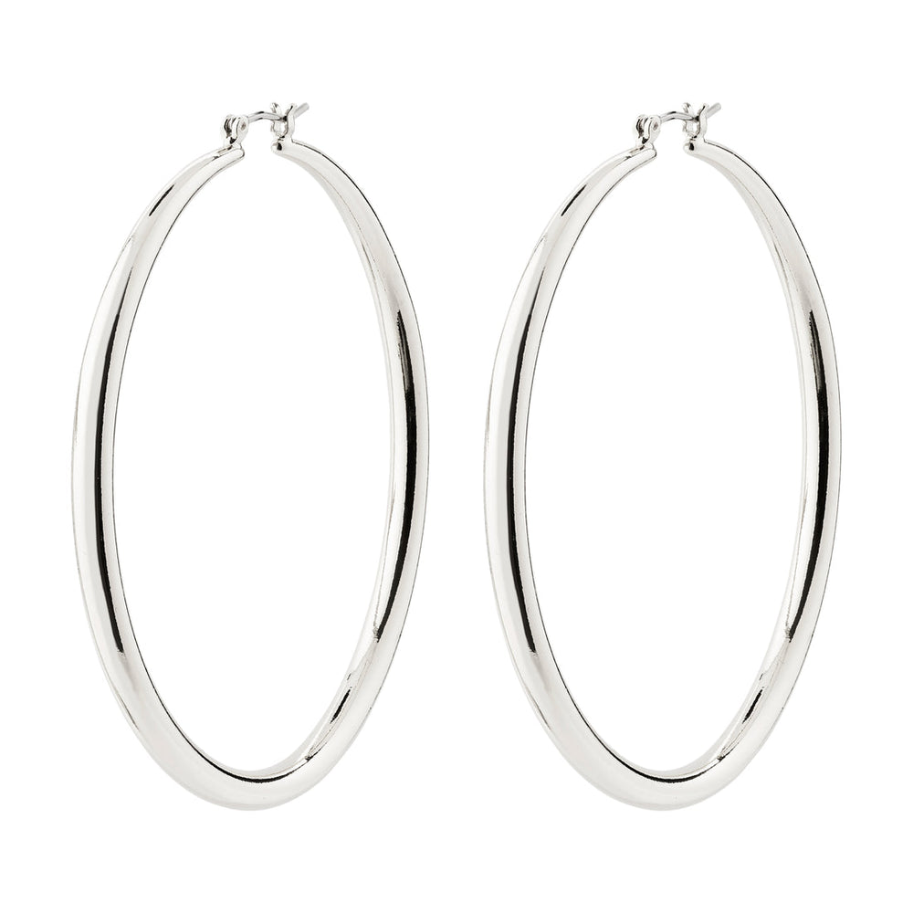 Pilgrim Jewelry basic statement priya large silver plated hoop earrings Manitoba Canada