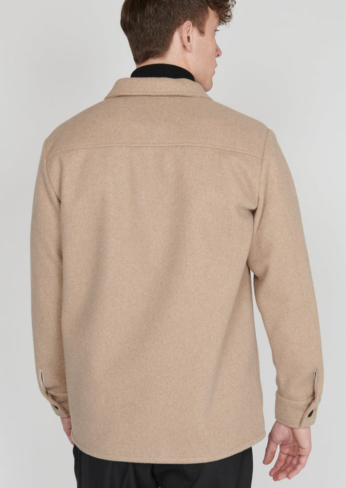 mid-weight fall spring matinique mens damo shirt jacket crockery light taupe beige Manitoba Canada