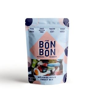 C'est bon bon canadian gluten free soft sweet mix gummy candies 