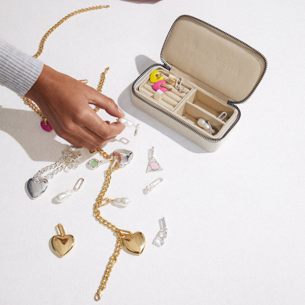 Charm Curb Chain Necklace