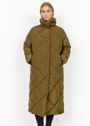 Nina Quilted Maxi Puffer
