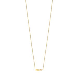 Mom Necklace (Gold + Silver)