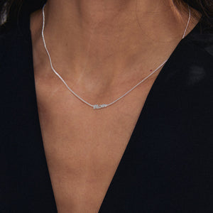 Mom Necklace (Gold + Silver)