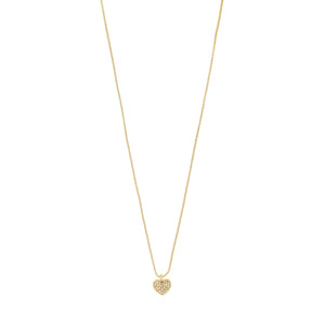 Emmet Crystal Heart Necklace