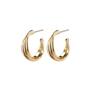 Jenifer Twirl Hoop Earrings