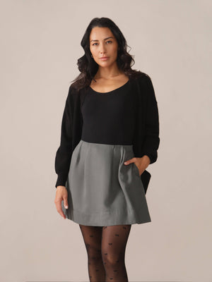 A-Line Eco Twill Skirt