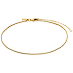 pilgrim jewelry pallas gold plated basic timeless ankle chain anklet Manitoba Canada