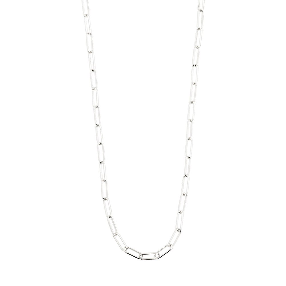 pilgrim jewelry silver paper clip chain classic simple adjustable necklace manitoba canada