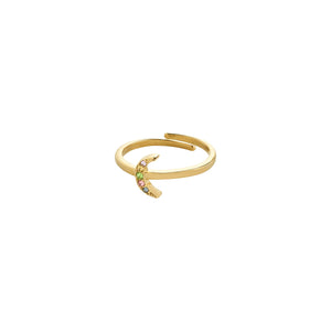 Lulu - Moon Stacking Ring