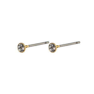 Sylvie Small Crystal Stud Earring
