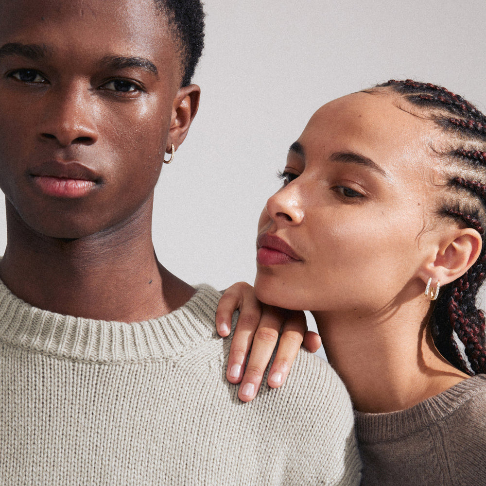 Amiri Earrings (Gold + Silver)