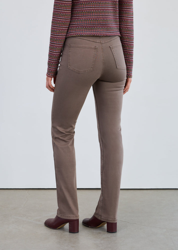 Suzanne Straight Leg - Taupe