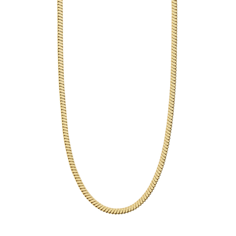 Pilgrim jewlery unisex gold plated square snake chain necklace Manitoba Canada