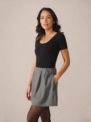 A-Line Eco Twill Skirt