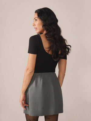 A-Line Eco Twill Skirt