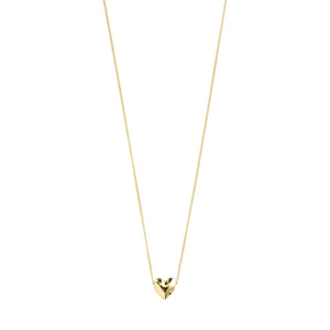 Pilgrim jewelry mini gold heart pendant necklace Manitoba Canada