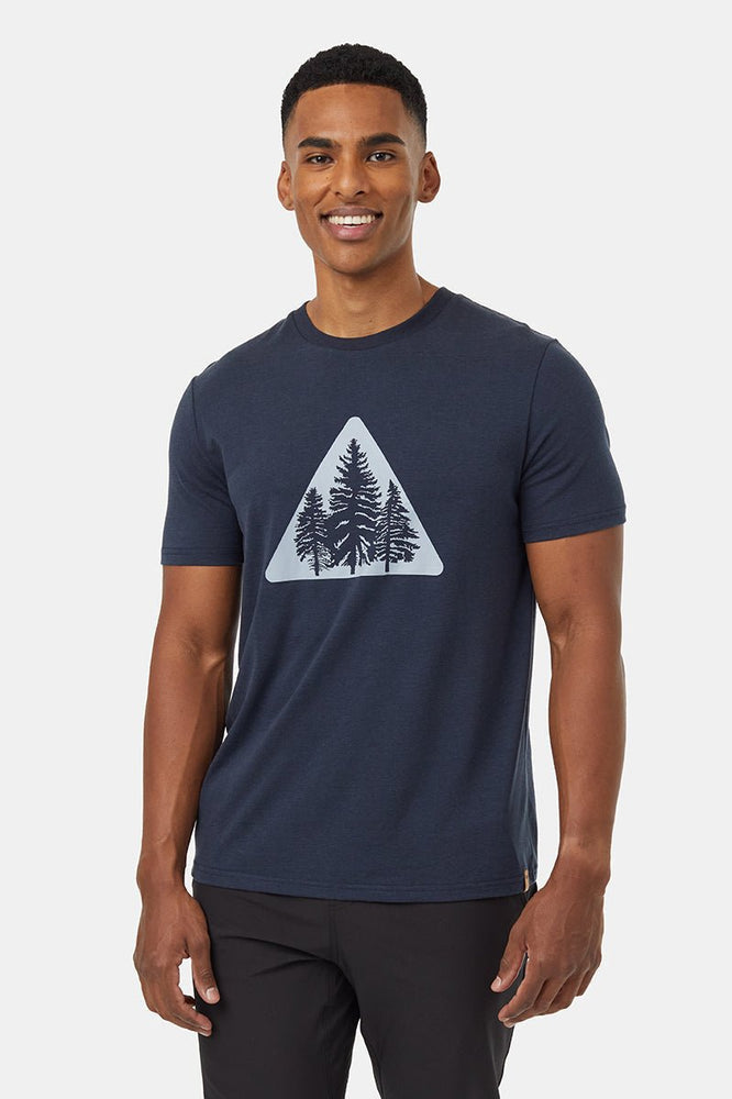 10 Tree mens pine trio midnight blue quarry t-shirt