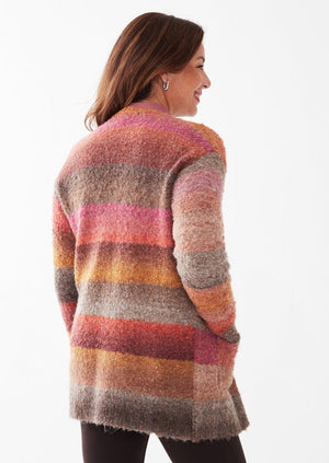 Striped Space Dye Sweater
