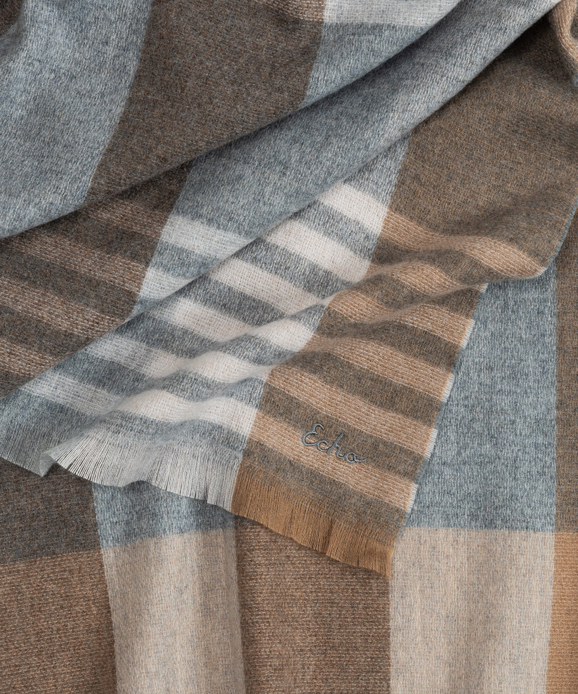 Gramercy Plaid Wrap
