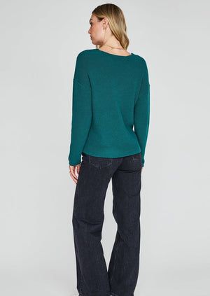 Gentle Fawn classic tucker sweater emerald green Manitoba Canada