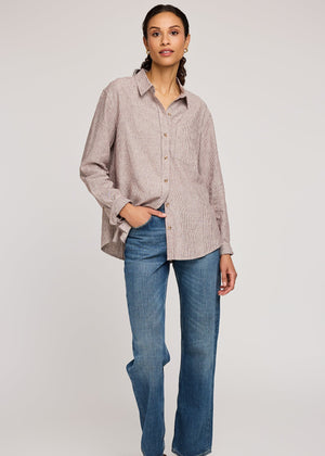 Arabella Striped Button Down