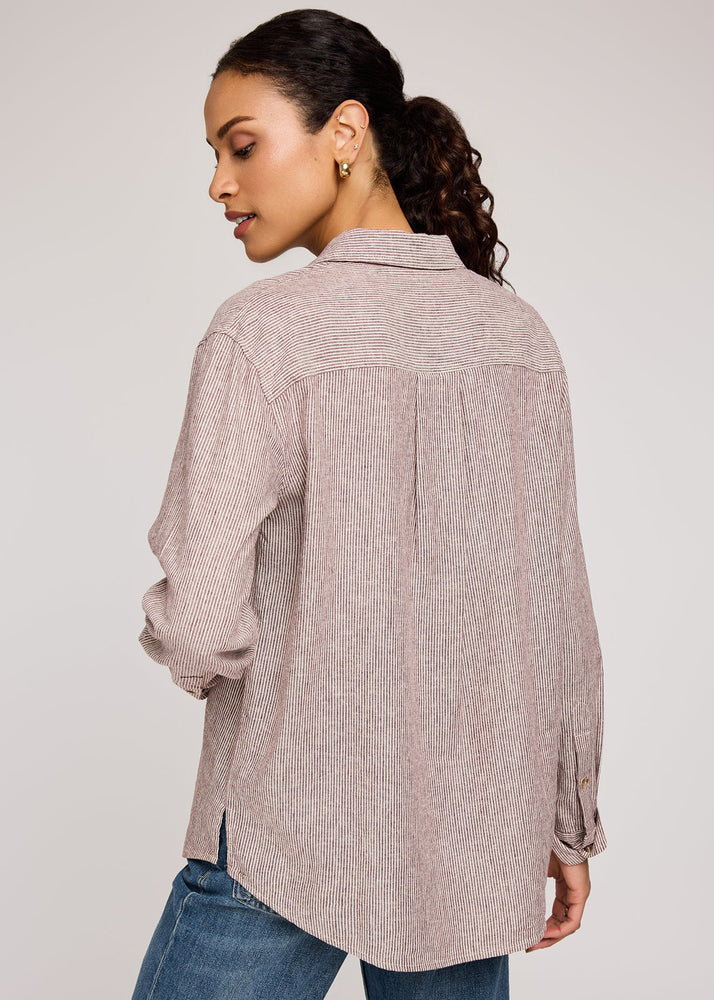 Arabella Striped Button Down