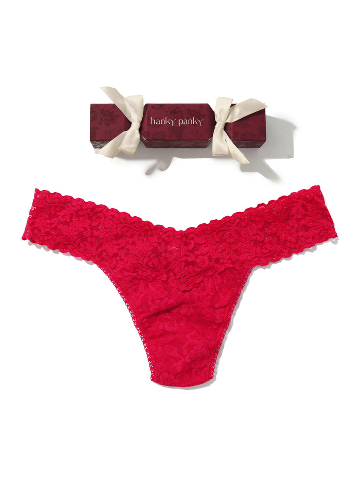 Hanky Panky Holiday Cracker Original Rise Thong (Multiple Colours)