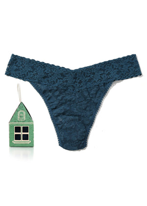 Original Rise Thong Gingerbread House Ornament (Multiple Colours)