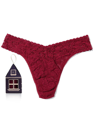 Original Rise Thong Gingerbread House Ornament (Multiple Colours)