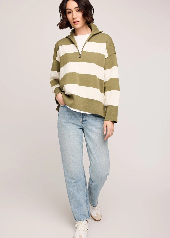 Idris Striped Sweater