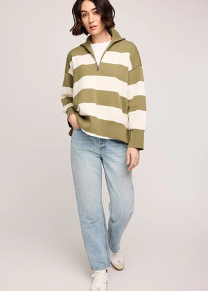 Idris Striped Sweater