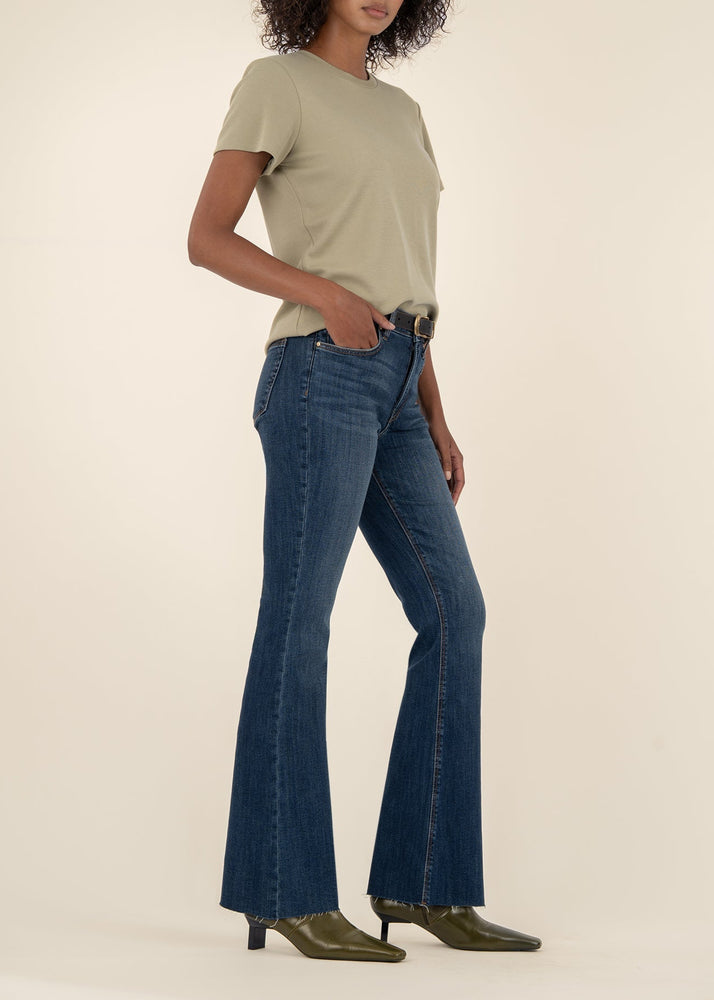 Stella High Rise Flare Jean - Intriguing Wash