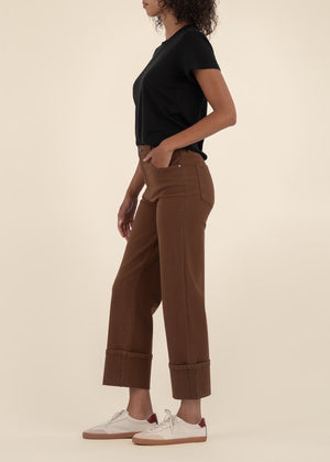 Sienna High Rise Straight - Cafe