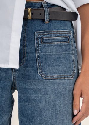 Jean High Rise Wide Leg - Adventure Wash