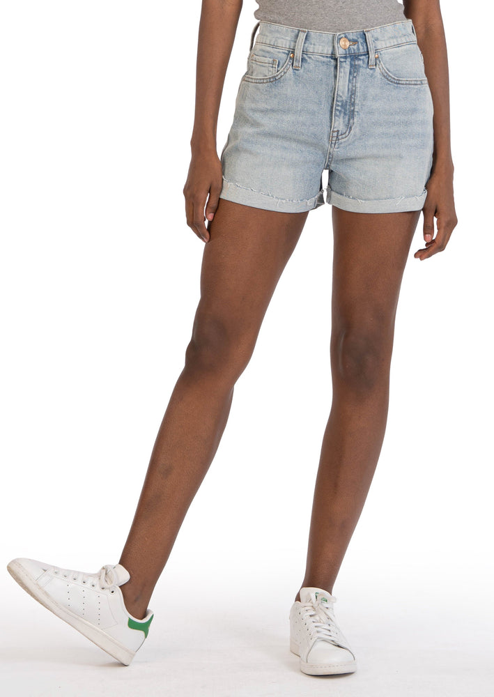 Kut from the kloth jane high rise low stretch mid thigh short Manitoba Canada