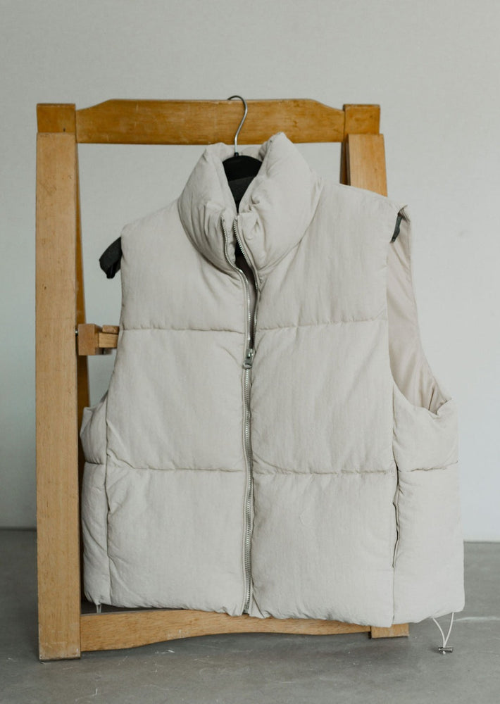 The Koons Cropped Puffer Vest