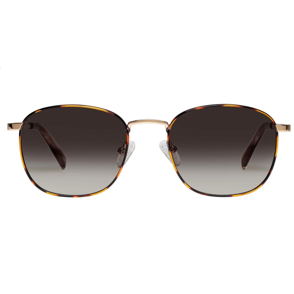 le specs neptune deux unisex metal frame bright gold tortoise sunglasses Manitoba Canada