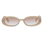 le specs unisex outta love latte oval frame plastic sunglasses Manitoba Canada