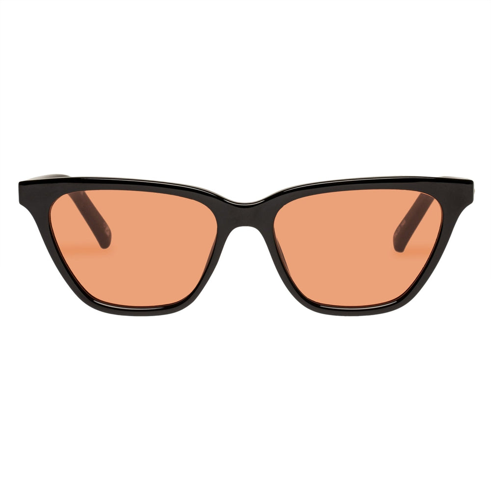 Le Specs womens cat eye black plastic frame cinnamon tint lens unfaithful sunglasses Manitoba Canada