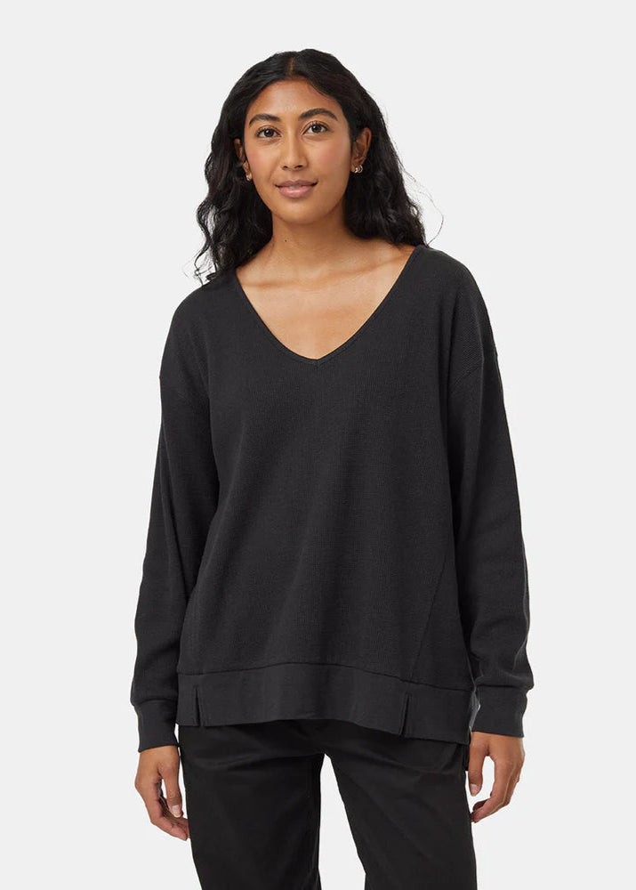 Slub fit long sleeve, Waffle shirt, Womens Cozy, Warm, Ten tree 10 tree, Winnipeg, Manitoba, Canada