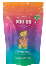 Squish Candies made in Canada vegan non gelatin sour rainbow fruity gummy bears Manitoba Canada